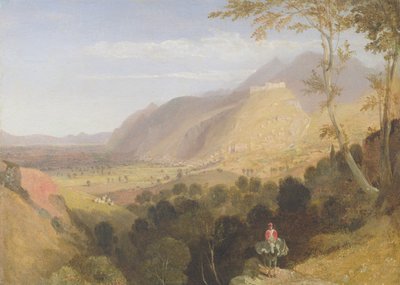 Mistra (óleo sobre papel) de William Linton